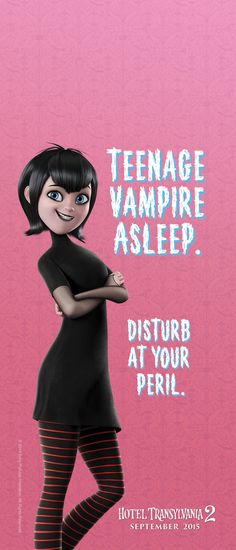 a woman in tights is standing with her arms crossed and the words teenage vampire asleep on