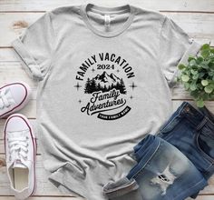 Family Vacation Shirt 2024 Mountain Adventure Custom T-shirt Personalized Family Trip Shirt - Etsy Mountain Adventure, Vacation Memories, Family Vacation Shirts, White Mountain, Family Trip, Family Adventure, Travel Shirts, Vacation Shirts, Hiking Trip