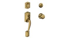 an image of a door handle and knob