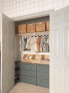 <h2>Round Up: 10 Gorgeous Nursery Closets</h2> <div style="text-align: center;"> </div> <p><meta charset="UTF-8"><meta charset="UTF-8"><span data-mce-fragment="1">Welcome to the world of seamless nursery organization! <strong>If you're struggling with the challenge of a nursery closet that's more chaos than calm, you've come to the right place.</strong> </span></p> <p><span data-mce-fragment="1">Browse this nursery closet inspiration to transform 2 Rods In Closet, Nursery Closet Inspiration, Nursery Closet Ideas, Nursery Closets, Nursery Guest Room Combo, Small Closet Makeover, Ikea Closet Hack, Small Closet Storage, Nursery Layout