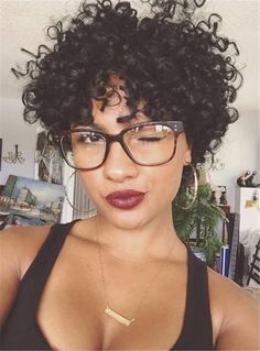 Light Curls, Head Style, Loc Journey, Hair 2018, Wearing Glasses, Short Natural Hair Styles, Curly Hair Cuts