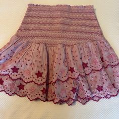 Great Condition! Loveshackfancy Skirt, Pink Purple, Womens Skirt, Skirt, Purple, Pink, Women Shopping, Quick Saves, Color