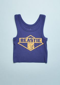 BEASTIE BOYS TANK TOP Regan Core, Boys Tank Tops, Beastie Boys, Ribbed Tank Top, Little Outfits, Graphic Tops, Hippie Outfits, Ribbed Tank, Clothes Collection