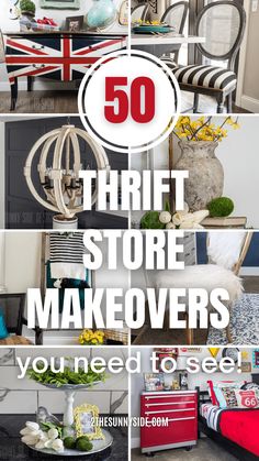 the top 50 thrift store makeovers you need to see