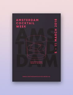 a book with the title amsterdam cocktail week