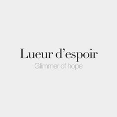 the logo for leur d'espoir glimmer of hope