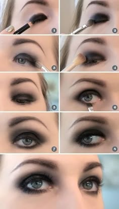 Makeup Ideas Smokey Eye, Makeup Ideas Smokey, Stile Punk Rock, Makeup Emo, Night Out Makeup, Maquillage On Fleek, Scene Makeup