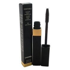 This mascara features a uniquely designed brush bristles align in perfect symmetry for perfect coating of each lash. Bristles line up with absolute accuracy. Offers incredible makeup effects in terms of volume, length, curl and separation. Size: 0.21 oz.  Color: Black. Chanel Mascara, Maybelline Lash Sensational, 3d Mascara, Great Lash, Bold Eyes, Eye Mascara, Volume Mascara, Waterproof Mascara, Loreal Paris