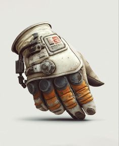 a pair of gloves that are made to look like the mitts from star wars