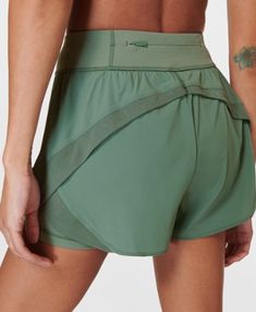 Made from quick-drying  sweat-wicking fabric  the women's Sweaty Betty Tempo Run shorts have you covered for everything from your daily jog to your next race day effort. Tempo Run, Forest Green Color, Running Shorts Women, Sweaty Betty, Shorts Women, Rei Co-op, Race Day, Body Image, Running Shorts