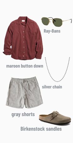 Formal Hot Weather Outfit Men, Barbeque Outfit, Mens Outfits Dressy, Half Pant, Summer Barbeque, Hot Weather Outfits, Guys Fashion Casual, Mens Smart Casual Outfits, Building Logo