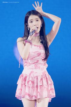 Iu Pink, Iu Kpop, Lee Ji Eun, Whole Heart, Artist Style, Pink Outfits, Korean Actress