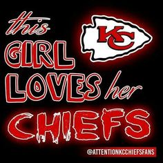 this girl loves her chiefs neon sign is perfect for the football fan in your life