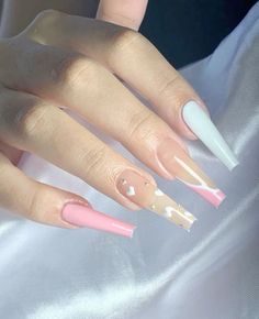 Sister Day, Classy Acrylic Nails, Bling Nails, Best Acrylic Nails, Nails Inspo, Nail Designer, Glow Up?, Baby Hairstyles