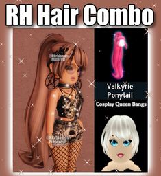 Royale high <3 #royalehigh #rhoutfits #roblox #royalehighoutfitideas Gyaru Rh Hair Combos, Gyaru Hair Combos Royale High, Misunderstood Royale High, Dripping In Gold Royale High, Royale High Hair Combos Girl, Food For Thought Royale High Outfit, Royal High Halloween Outfits, Royale High Outfits Hacks