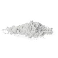 a pile of white powder on a white background