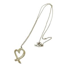 Tiffany &Co 925 Open Heart Necklace  *Marked Tiffany &Co, Pable Piccaso and 925  -Chain is approximately 17″ -Pendant is approximately 1″ x 0.5″. -Very classic and pretty -In a very good condition  3170-E22024 Open Heart Necklace, Tiffany And Co, Open Heart, Tiffany & Co., Heart Necklace, Chain, Pendant, Silver