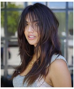 Choppy Layers For Long Hair, Long Choppy Hair, Choppy Layered Hairstyles, New Long Hairstyles, Beyonce Hair, Shaggy Long Hair, Layered Hairstyles, Choppy Layers, Choppy Hair