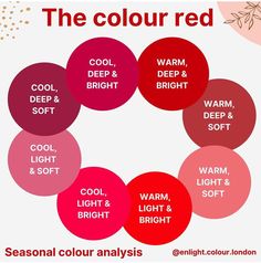 the color red is an important part of your life and it can be used in many ways