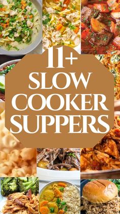 11 slow cooker suppers that are easy to make and delicious for the whole family