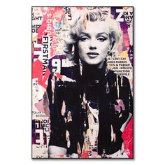 marilyn monroe art print on canvas