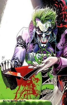 an image of the joker in batman comics