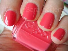 Summer Nail Color Ideas, Summer Nail Color, Peach Daiquiri, Nail Color Ideas, Olive Skin, Vacation Nails