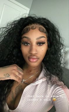 Double Nose Piercing Same Side Black Women, Face Dermal Piercing Cheek, Face Dermal Piercing Eye, Face Tattoo Black Women, Both Eyebrows Pierced, Under Eye Piercing, Cheek Dermal, Face Dermal Piercing, Under Eye Tattoo