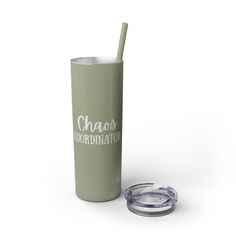 Crafted to be a delightful treat for any mom, the Maars personalized skinny tumblers are the epitome of style and functionality. With a generous 20oz capacity, these tumblers are designed to keep beverages piping hot for 12 hours or refreshingly cold for a full day. Available in your choice of a sleek matte or glossy finish, these tumblers boast a modern aesthetic that moms will adore. Reminding her daily that she's not just a mom but a talented "chaos coordinator," these tumblers make for a tho Chaos Coordinator Tumbler, Mom Tumbler, Funny Mom, Modern Aesthetic, Practical Gifts, Tumbler Cups, Mom Humor, Mom Gift