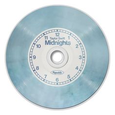 a blue disc with numbers on it and the words'11 today smith midnights '