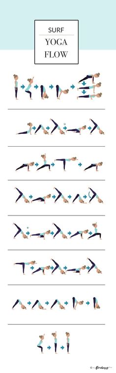 a poster with different types of people doing yoga exercises on the same line as they are in