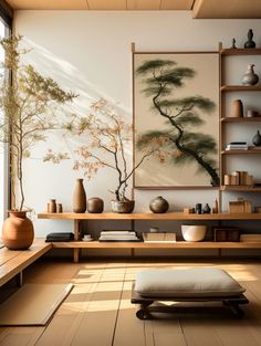 Japandi Style Living Room, Boho Homes, Japan Interior, Japandi Interior Design, Zen Interiors, Japanese Home Design, Desert Boho, Japandi Interiors, Japandi Home