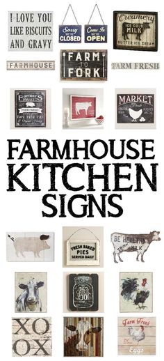 an advertisement with farm house images on it