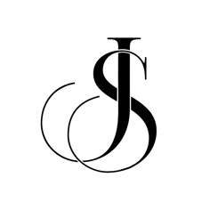 a black and white logo with the letter b