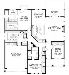 the first floor plan for this house