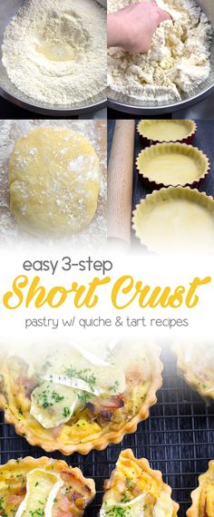 easy step - by - step short crust pastry recipe