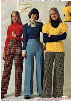 1973 JCPenney Christmas Book, Page 251 - Catalogs & Wishbooks Vintage Jcpenney Catalog, 1970s Fashion Women Outfits, Early 70s Fashion, 80's Outfit, 70s Fashion Women, Fashion Eras, 70s Outfit