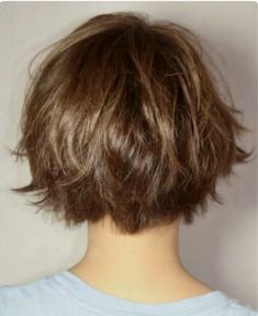 Ear Length Bob Back View, Short Textured Hair, Shot Hair Styles, Hair Dos