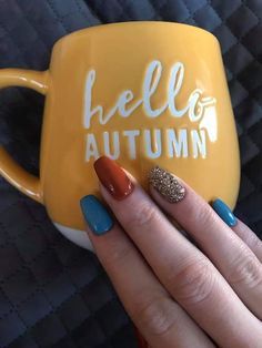 Spring Nail Designs, Brighter Days, Spring Nail, Fall Nails, Blooming Flowers, Hello Autumn, Spring Nails, This Year