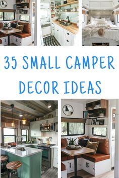 small camper decor ideas that are easy to make