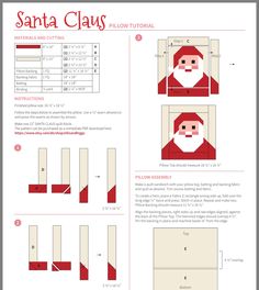 the instructions for how to make santa claus from paper and glue on cardboard boxes, with pictures