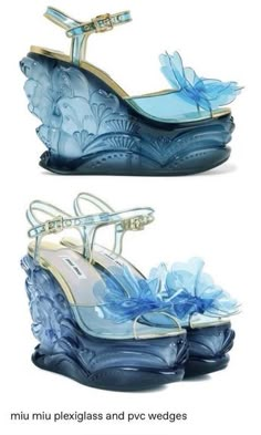 Water Heels, Mythical Outfits, Mermaid Inspired Outfits, Ocean Shoes, Mermaid Heels, Whimsical Shoes, Funky Heels, Whimsical Mermaid, Mermaid Shoes