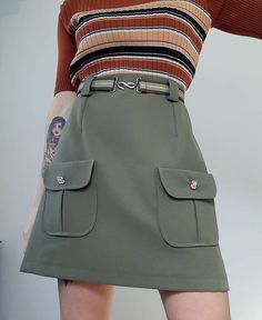 GREENY Skirt Handmade Skirt 100% Poly Belt is not included Color: OLIVE/KHAKI You can choose another color if you want. Each color has a number, just choose your favourite! You can see here a close up of the fabric I use https://www.etsy.com/listing/211718422/how-the-fabric-i-use-looks-like-close-up?ref=shop_home_active_5 This skirt is also available custom made! We need to know: waist, hips, length Sizes XS: CHEST 84 CM / WAIST 66 CM / HIPS 90 CM S: CHEST 88 CM / WAIST 70 CM / HIPS 94 CM M: CHE 60s Mini Skirt, 1960s Skirt, Heart Socks, Sheer Socks, Button Skirt, Handmade Skirts, 1960's Dress, Green Skirt, Shift Dress