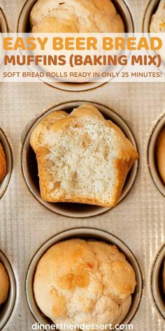 the muffins are ready to be baked in the muffin tins for breakfast