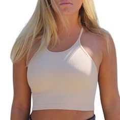 Rib Fabric, Activewear Fashion, Active Women, Ribbed Fabric, Athletic Women, Crop Tank, Cute Tops, Lifestyle Brands, Black And Navy