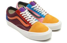 Vans Old Skool LX OG 'Multi-Color' Multi-Color VN0A4P3X2T2 Colour Block, Color Blocking, Casual Shoes, Tennis, Fashion Inspo, Multi Color, Fashion Outfits