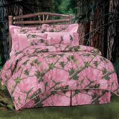 Pink Oak Camo Comforter Set Sale-Comforter Camo Bedding Sets, Camo Bedroom, Camo Bedding, Shabby Chic Decor Bedroom, Pink Comforter, Western Bedding, Chic Bedroom Decor, Pink Backdrop, Rustic Bedding