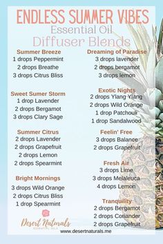 Summer Essential Oils, Essential Oils Guide, Essential Oils For Sleep, Home Smell, Essential Oil Blends Recipes