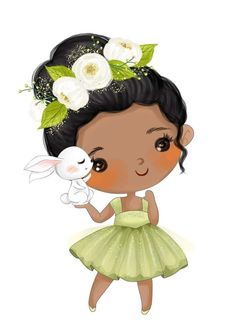 Disney Princesses And Princes, Princess Drawings, Flower Art Painting, The Princess And The Frog, Girls Cartoon Art, Cute Images, Disney Wallpaper, Cute Illustration