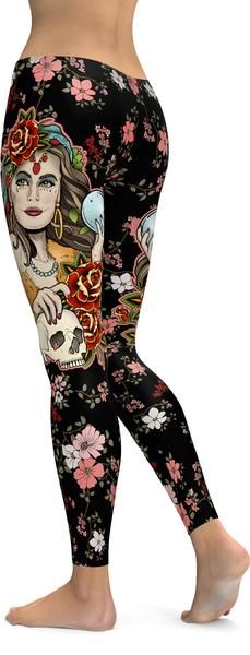 Gypsy Fortune Teller Leggings 100 Squats, Different Cultures, Fortune Teller, Soft Leggings, Squat Proof, Punk Fashion, Gothic Fashion, Black Leggings, Quality Fabric